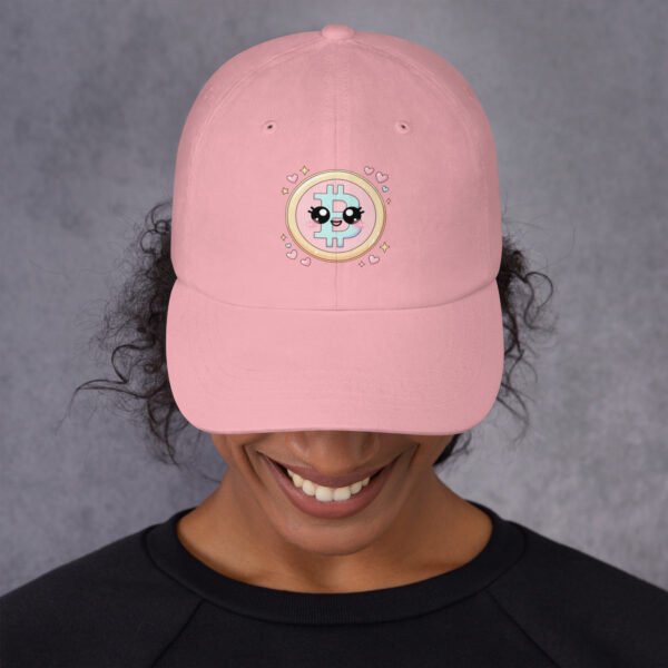 classic-dad-hat-pink-front-68ee0a509e1e1.jpg Bitcoin Kawaii Cap