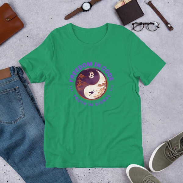Ying Yang Bitcoin/Nostr T-shirt